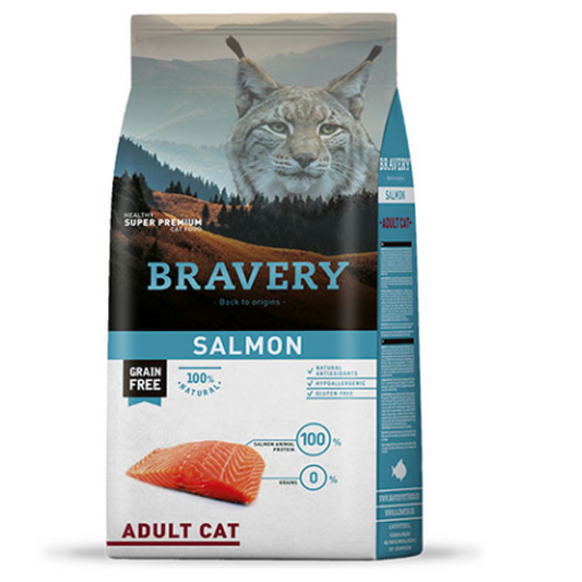 Bravery Cat Salmon Adult 7Kg