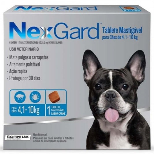 Nexgard - Antipulgas para Perros 28.3mg (4 a 10kg)
